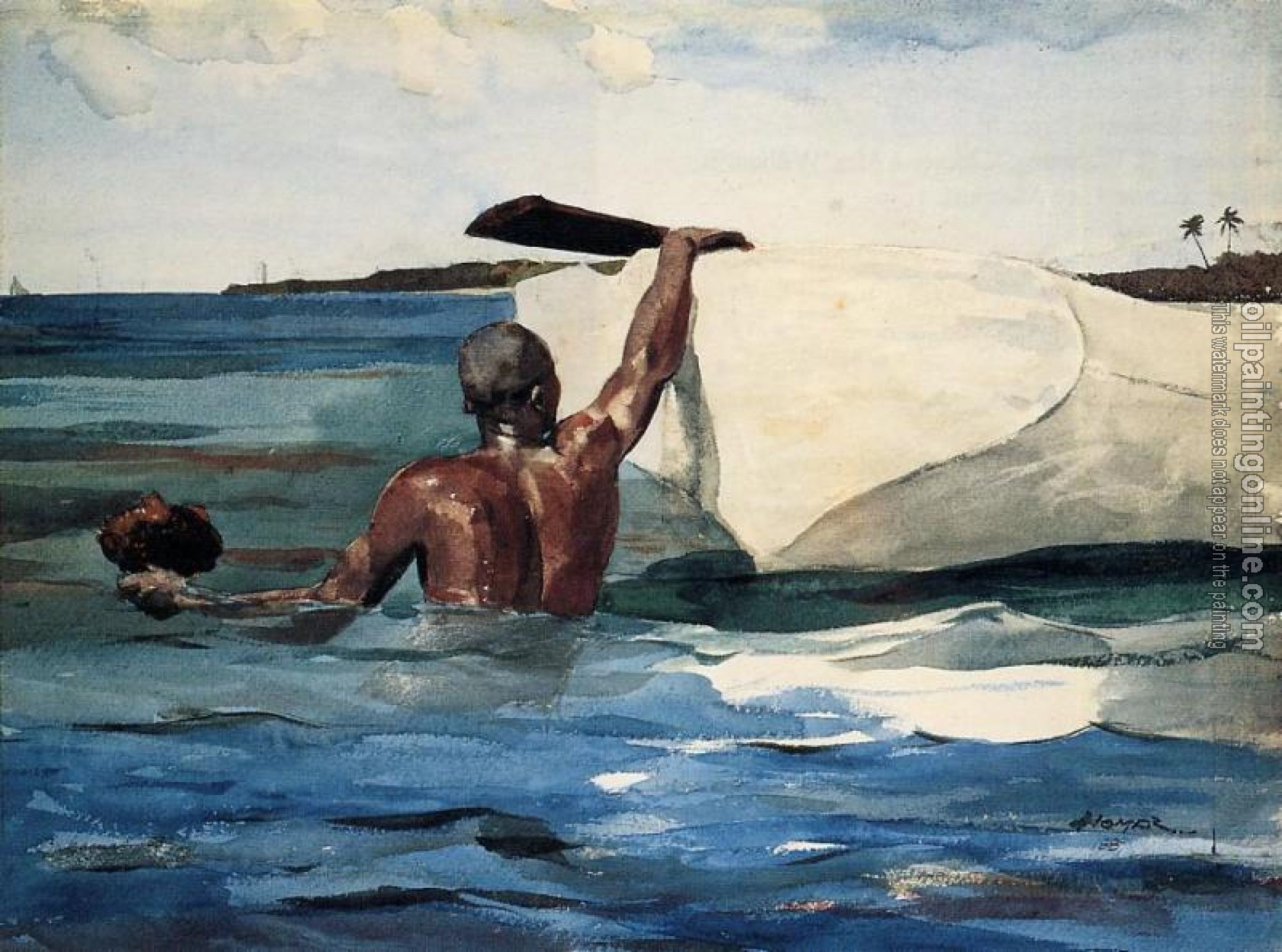 Homer, Winslow - The Sponge Diver